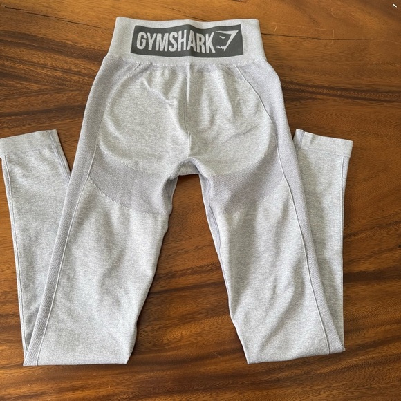 Gymshark Flex Light Gray Leggings Size XS - Picture 1 of 4